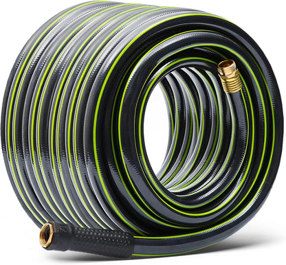 Worth Leader Long Garden Hose 5/8 in. x 100 ft. -No Kink, Flexible, Leakproof, Male to Female