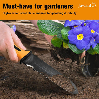 Garden Knife with Sheath, Gardening Tool, Stainless Steel Multi-Purpose Garden Supplies, Ergonomic