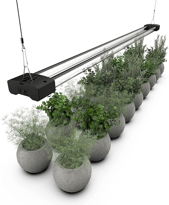 DYMOND BoostGro LED Grow Light Full Spectrum 5000K Daylight + 660nm Red Linkable Indoor Plant