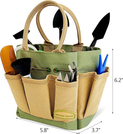 G GOOD GAIN Garden Succulent Kit with Organizer Bag, 14 Pieces Succulent Tools, Indoor Mini Hand