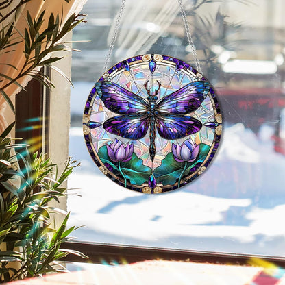 Sun Catchers Indoor Window, Acrylic Rainbow Suncatcher Window Hanging Decoration for Living Room