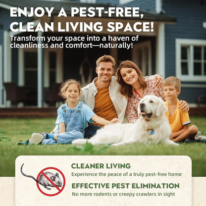 Mouse Repellent Pest Control Pouches, Safe for Pets and Humans, Natural Rodent Deterrent for Mice