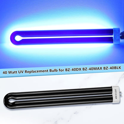 Bug Zapper Replacement Bulbs, 40w Black Light Bulb Compatible with Black Flag Bug Zapper Model