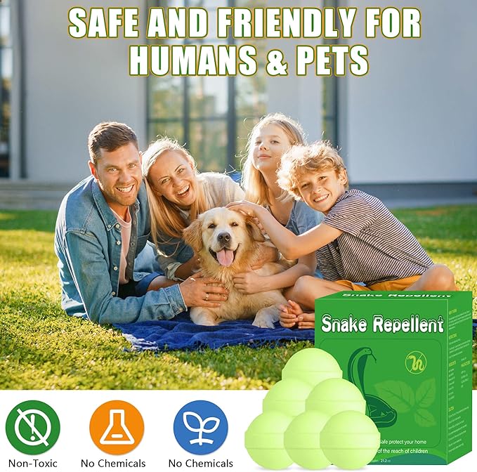 36 Pack Snake Repellent for Yard, Powerful Outdoor & Indoor Lizard be Gone for Garden Lawn, Natural
