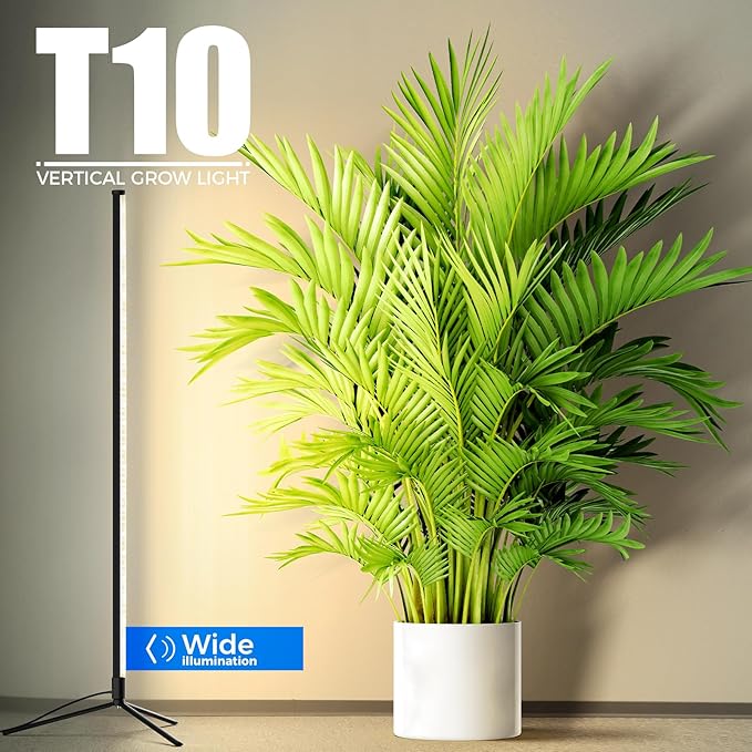 Barrina Grow Lights for Indoor Plants with Stand, 42W 169 LEDs Full Spectrum Wide Illumination