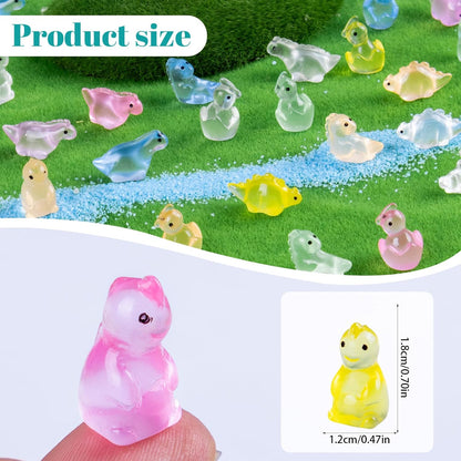 80 Pcs Mini Resin Dinosaur Variety Tiny Animals Figures Miniature Little Small Dinosaurs Figurines