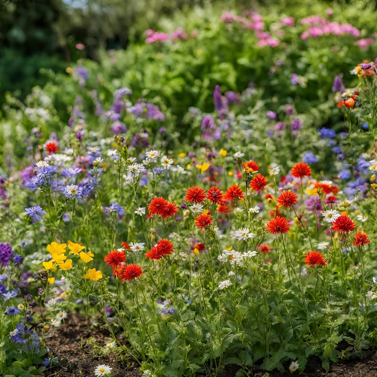 Created By Nature Alaska Wildflower Seed Mix, 15 Flower Varieties, 53,000 Seeds
