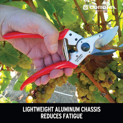 Corona BP 4250 Forged Steel Aluminum Handles Bypass Hand Pruner - 1 inch Cut Capacity Stem and