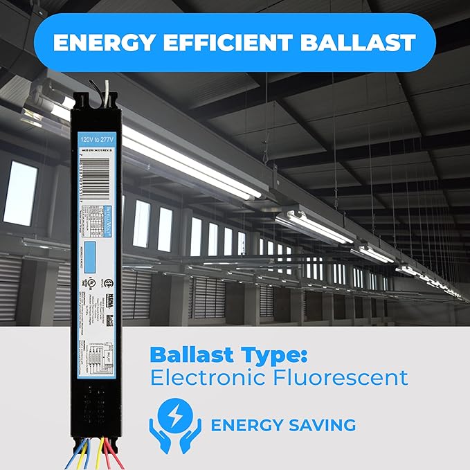 OHLECTRIC Replacement for ICN4P32-SC 2&3 Lamp - T8 Fluorescent Ballast, Electronic Ballast