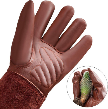 Acdyion Gardening Gloves for Women/Men Rose Pruning Thorn & Cut Proof Long Forearm Protection