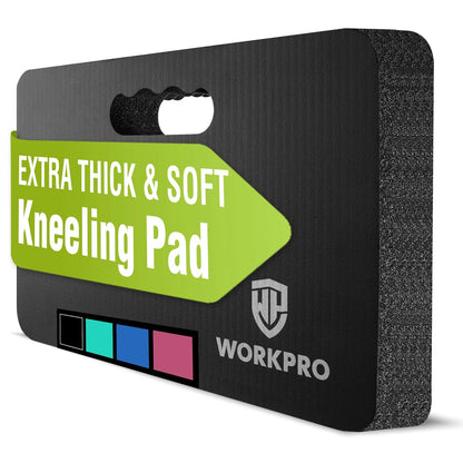 WORKPRO Extra Thick Kneeling Pad, Soft Foam Cushioning for Knee, Large Foam Kneeler Mat for