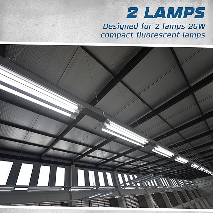 OHLECTRIC 2 Pack - Replacement for Keystone KTEB-226-UV-PS-DW | 2 Lamp Compact Fluorescent