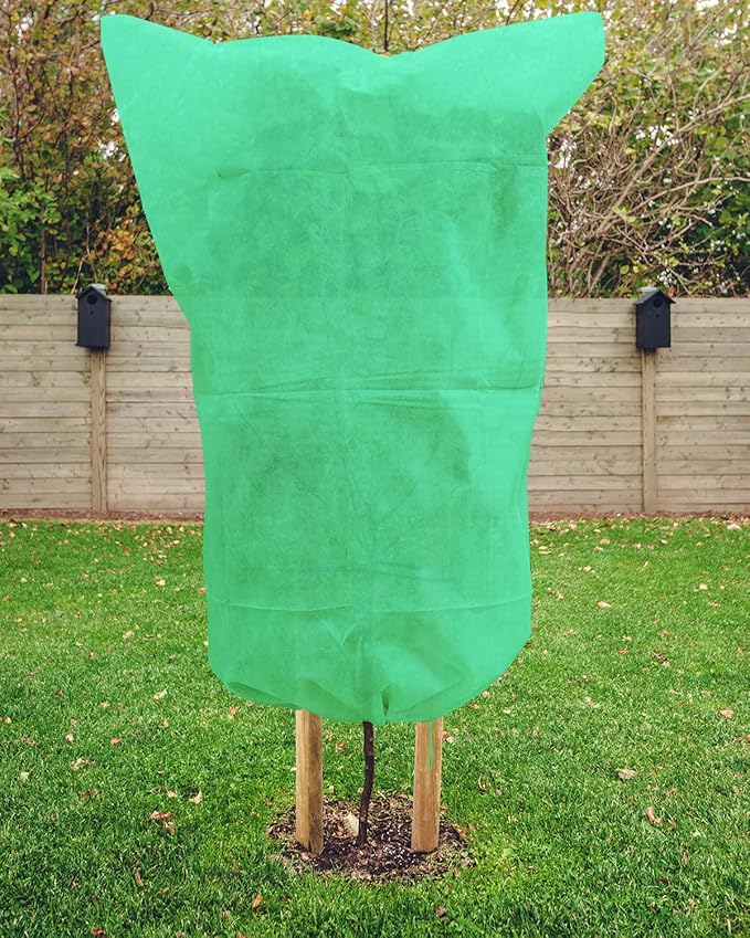 EAONE 12 Pack Plant Covers Freeze Protection, 32x47'' Winter Frosts Cloth for Outdoor Plants