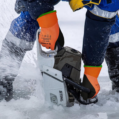 Schwer Waterproof Winter Work Gloves, ANSI A2 Cut Resistant Freezer Gloves for Outdoor Cold Weather