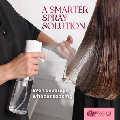 BeautifyBeauties Continuous Spray Bottle for Hair, 10.1 oz Mister Spray