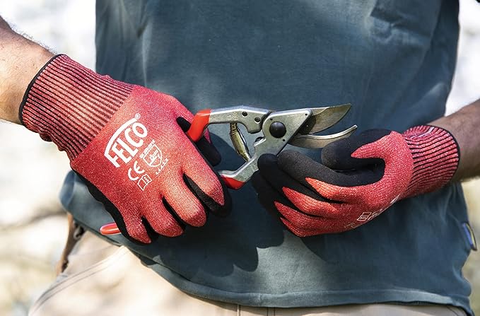 Felco F-13 Pruning Shears – 10.6" Garden Clippers with Dual-Hand Use & 30mm Cut | Hand Pruners for