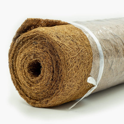 Coco Liner Roll, Yarrdfir 12x120 inch Natural Coconut Liners for Planter Flower Basket, Reptile