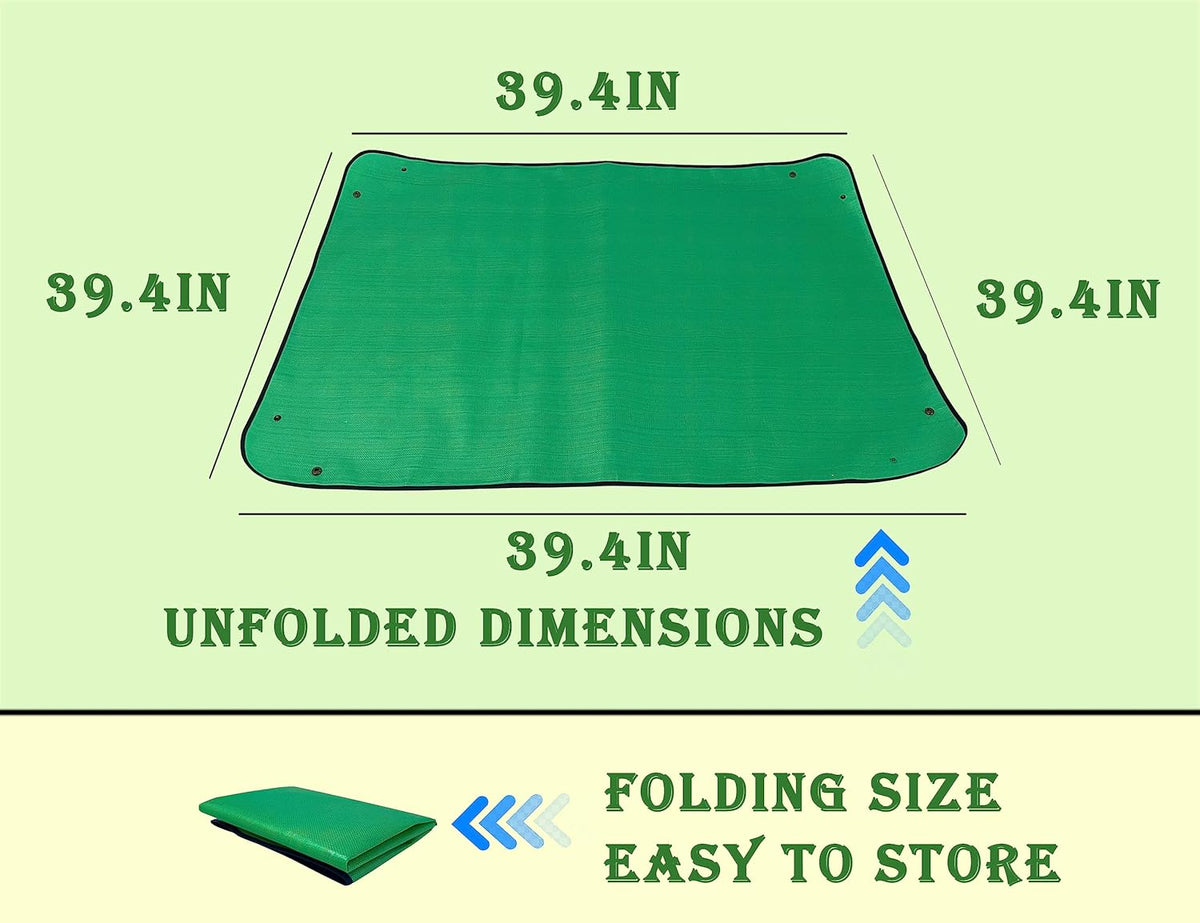 BIUWING Plant Repotting Mat,Waterproof Transplanting Mat,Foldable Indoor Succulent Potting Mat for