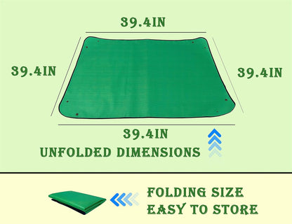 BIUWING Plant Repotting Mat,Waterproof Transplanting Mat,Foldable Indoor Succulent Potting Mat for