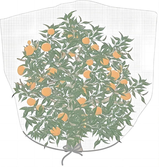 Agfabric Bird Netting 84" Hx84 W Garden Netting Insect Pest Barrier,Plant Cover Fruit Tree Netting