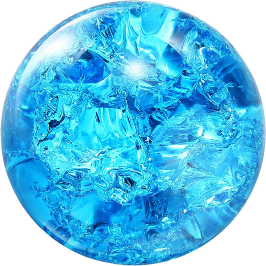 uxcell 40mm/1.6" Crystal Sphere Ball Ice Cracked Glass Solid Decorative Sphere Crystal Ball Prop