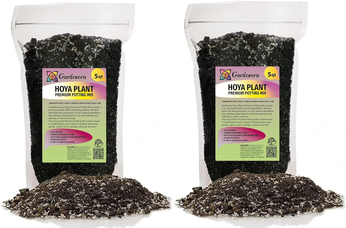 Gardenera Hoya Plant Premium Potting Mix - 10 Quart - Optimal Balance for Thriving Hoyas: Air