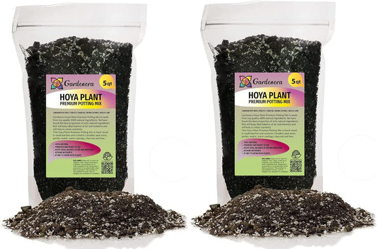Gardenera Hoya Plant Premium Potting Mix - 10 Quart - Optimal Balance for Thriving Hoyas: Air
