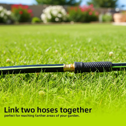 Worth Leader Short Garden Hose 5/8 in. x 4 ft. -No Kink, Flexible, Leakproof, Both Female Fittings