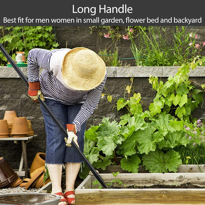 Oliynedy Stirrup Hoe Cultivator Garden Tool Heavy Duty,Scuffle Loop Hula Action Hoe Weeding