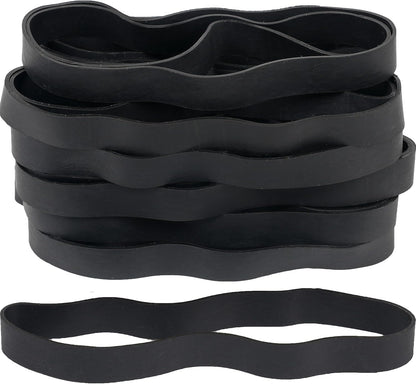 Rubber Bands Size#107 Heavy Duty Big Wide rubber band 30PCS Elastic Bands for Office Supply Trash