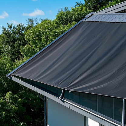 winemana 40% Black Shade Cloth, 3.3 x 10 FT Garden Mesh Tarp for Plants Heat Protection with
