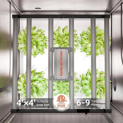 Spider Farmer G5000 Cost-Effective LED Grow Lights 480W, 4X4ft Grow Tent Light, Full Spectrum