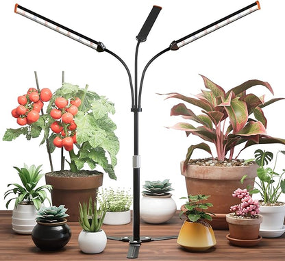 GooingTop Grow Light for Indoor Plants,5000K Full Spectrum Growing Plant Lamp with White Red Blue