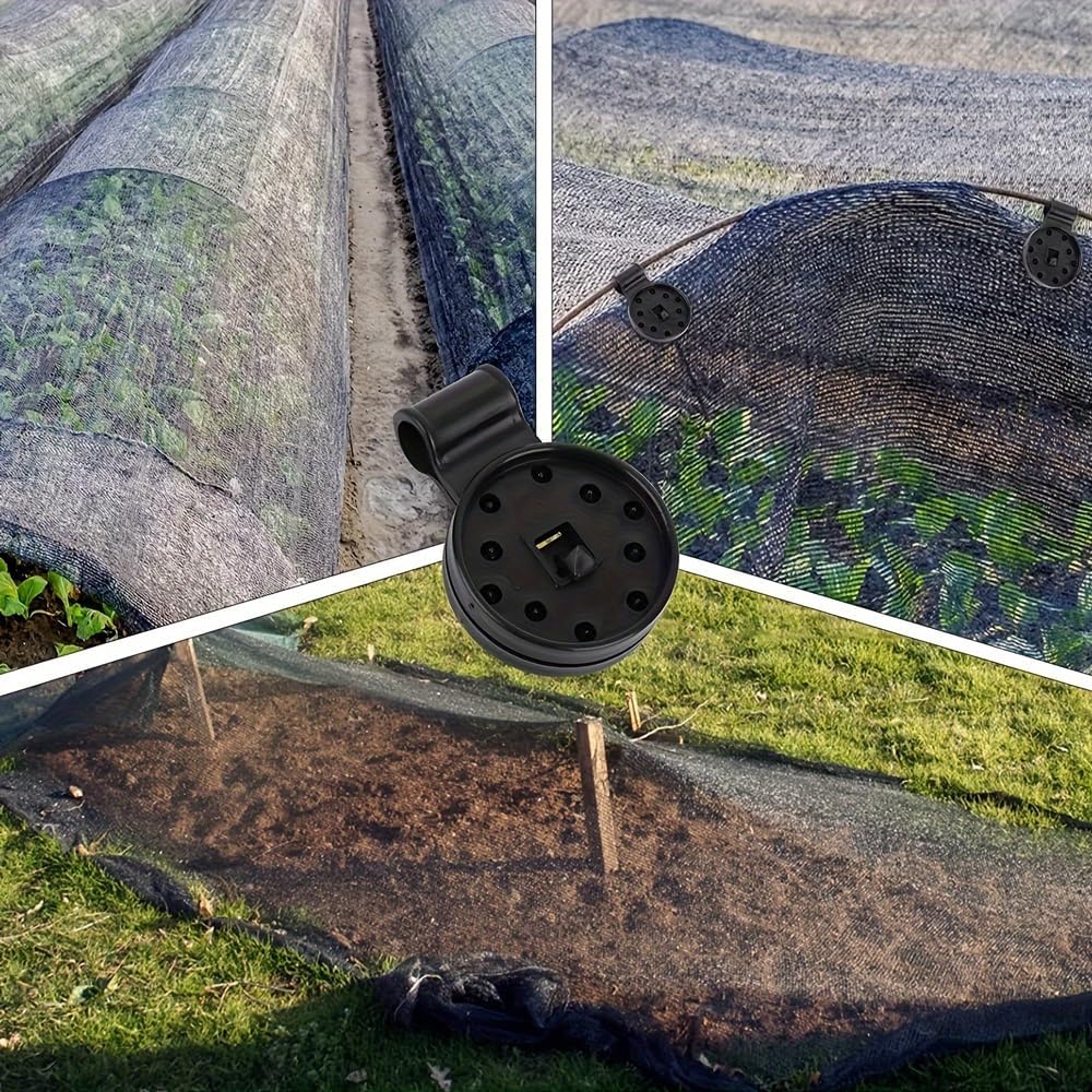 20 Pieces Shade Cloth Clips,Black,Sunshade Cloth, Bird Proof Net, Garden Netting, Greenhouse