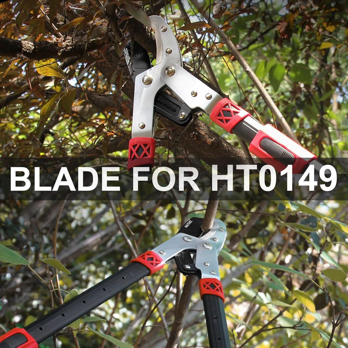 HAUTMEC Replacement Blade for Telescopic Anvil Loppers HT0149, High Carbon Steel, Low-Friction