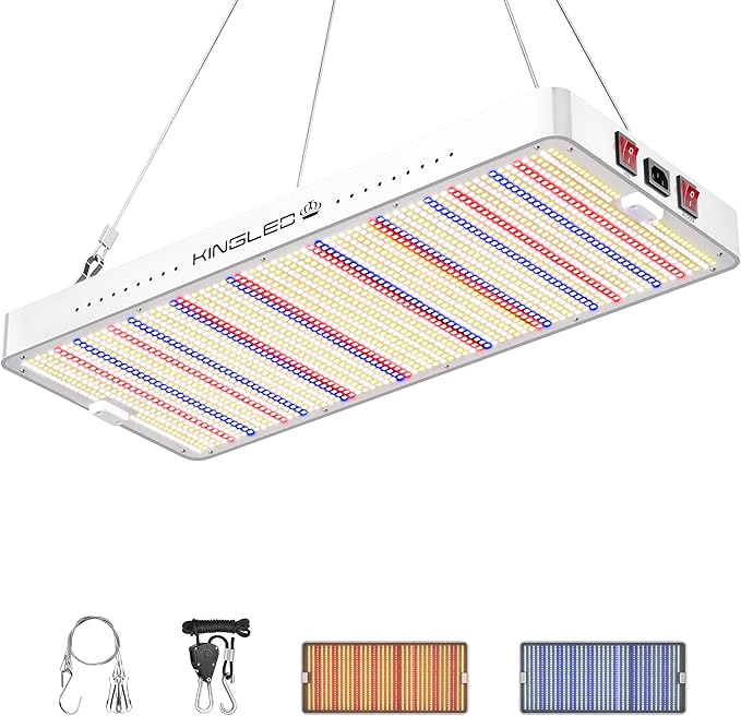KINGLED KP4000 LED Grow Lights with Yield LEDs 5x5ft Coverage Full Spectrum Grow Lights for Indoor