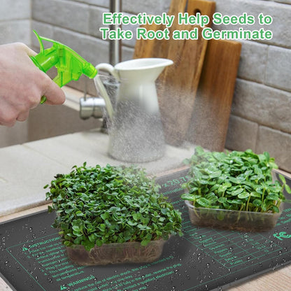 Seedling Heat Mat Hydroponic Plants Heating Pad, Seed Starting Greenhouse and Germination