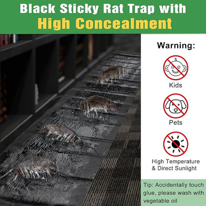 10 Pack Sticky Mouse Trap, Super Large 47.2 * 11'' Glue Traps for Mice, Peanut Taste Pheromone Rats
