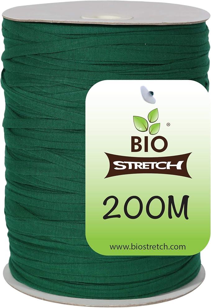 Soft Garden Plant Ties for Indoor & Outdoor Plants - Strong & Stretchy Cut-to-Length Plant Tape for