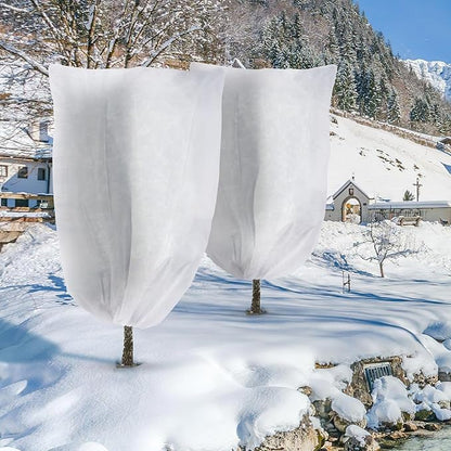 4 Pack Plant Covers Freeze Protection for Winter, Plant Protectors from Animals, Winter Plant Cover