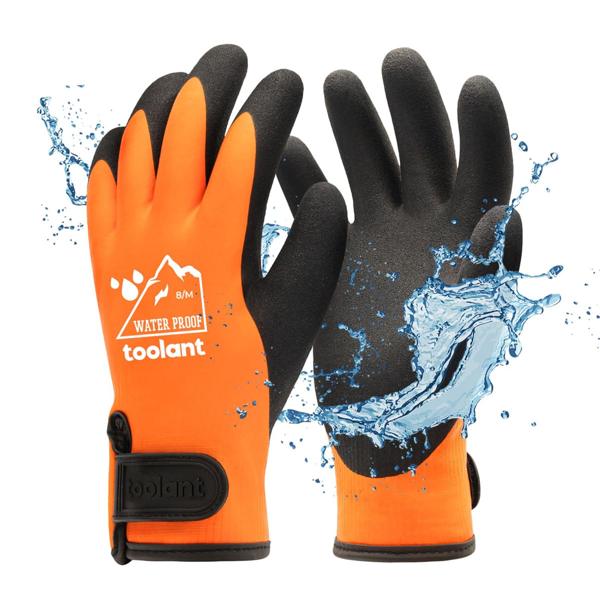 100% Waterproof Gloves for Men and Women, Winter Work Gloves for Cold Weather, Touchsreen, Thermal