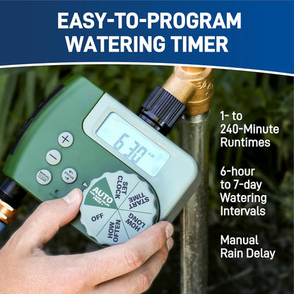 Orbit 50021 2-Zone All-in-One Automatic Watering System