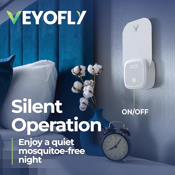 VEYOFLY Fly Trap Indoor, Fruit Fly Traps for Indoors Flying Insect (2 Device + 6 Refills) Gnat