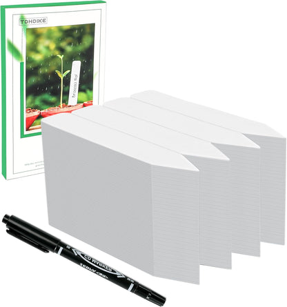 Plant Labels 4 Inch 400Pcs Plastic Plant Name Tags for Seedlings Garden Labels Markers Nursery