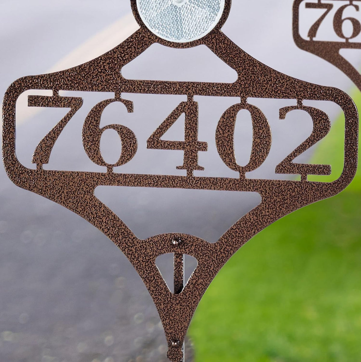 Touch of Class Pathways Custom Address Sign Reflective Driveway Marker Stake Set of Two |
