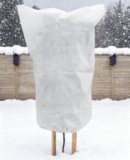 EAONE 12 Pack Plant Covers Freeze Protection, 32x47'' Winter Frosts Cloth for Outdoor Plants