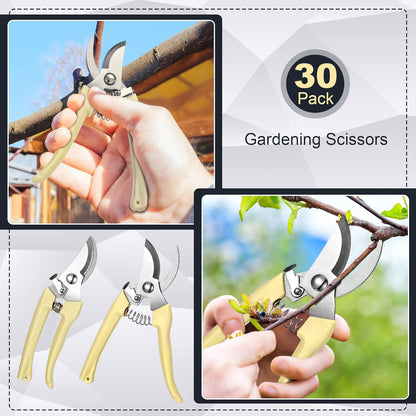 Chumia 30 Garden Flower Shears Pruning Scissors Heavy Duty Plant Scissors Trimming Garden Clippers