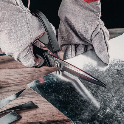 LIVINGO Heavy Duty Industrial Scissors: 10" Utility Stainless Steel Sharp Scissors all Purpose