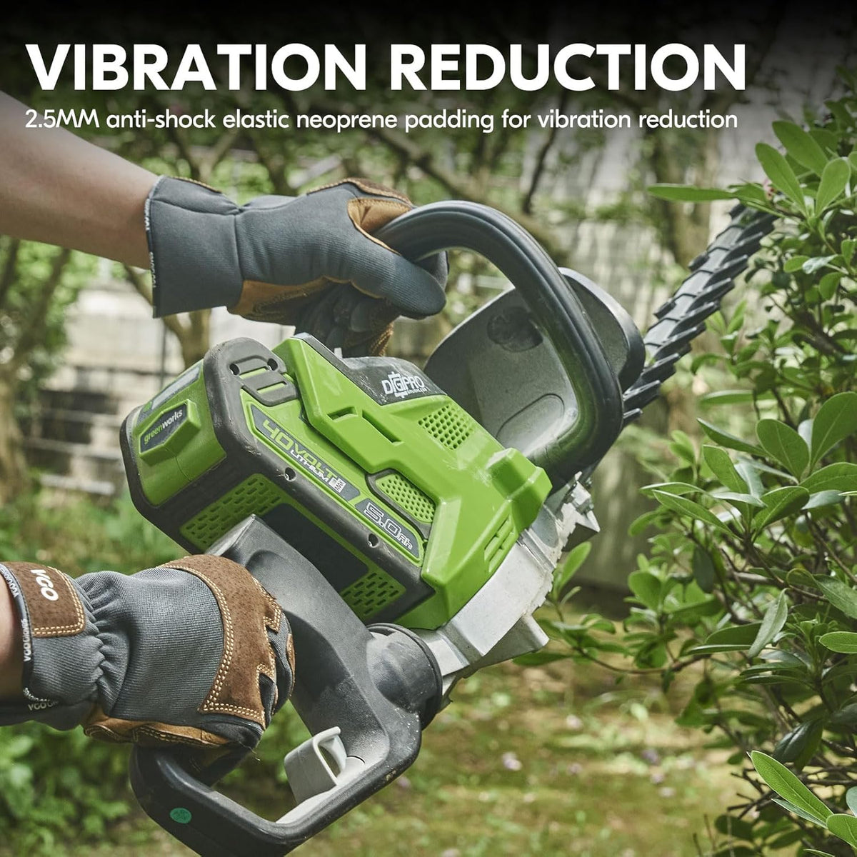 Vgo... 1-Pair Gardening Gloves Men, Safety Work Gloves, Puncture-proof, Thornproof, Touchscreen