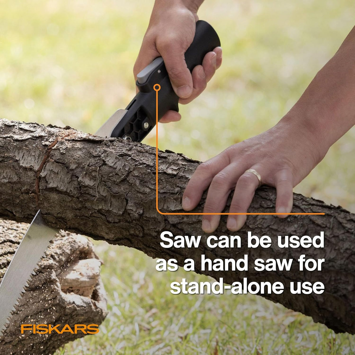 Fiskars XtendControl Extendable Tree Pruner (16 ft), Adjustable Branch Trimmer with 15" X3